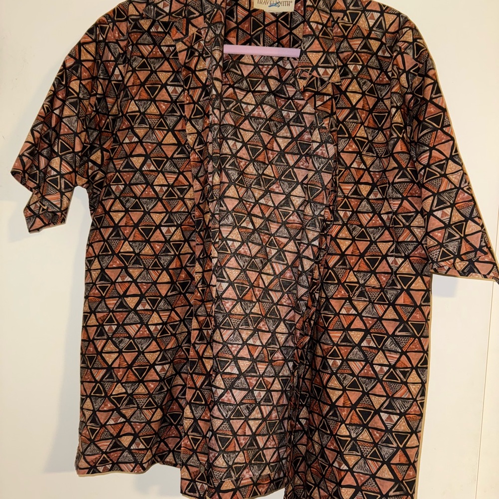 Geometric Patterned Kimono